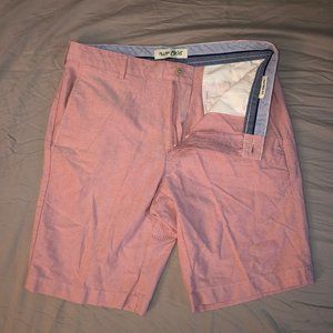 Pink 1905 Collection Tailored Fit Oxford Shorts